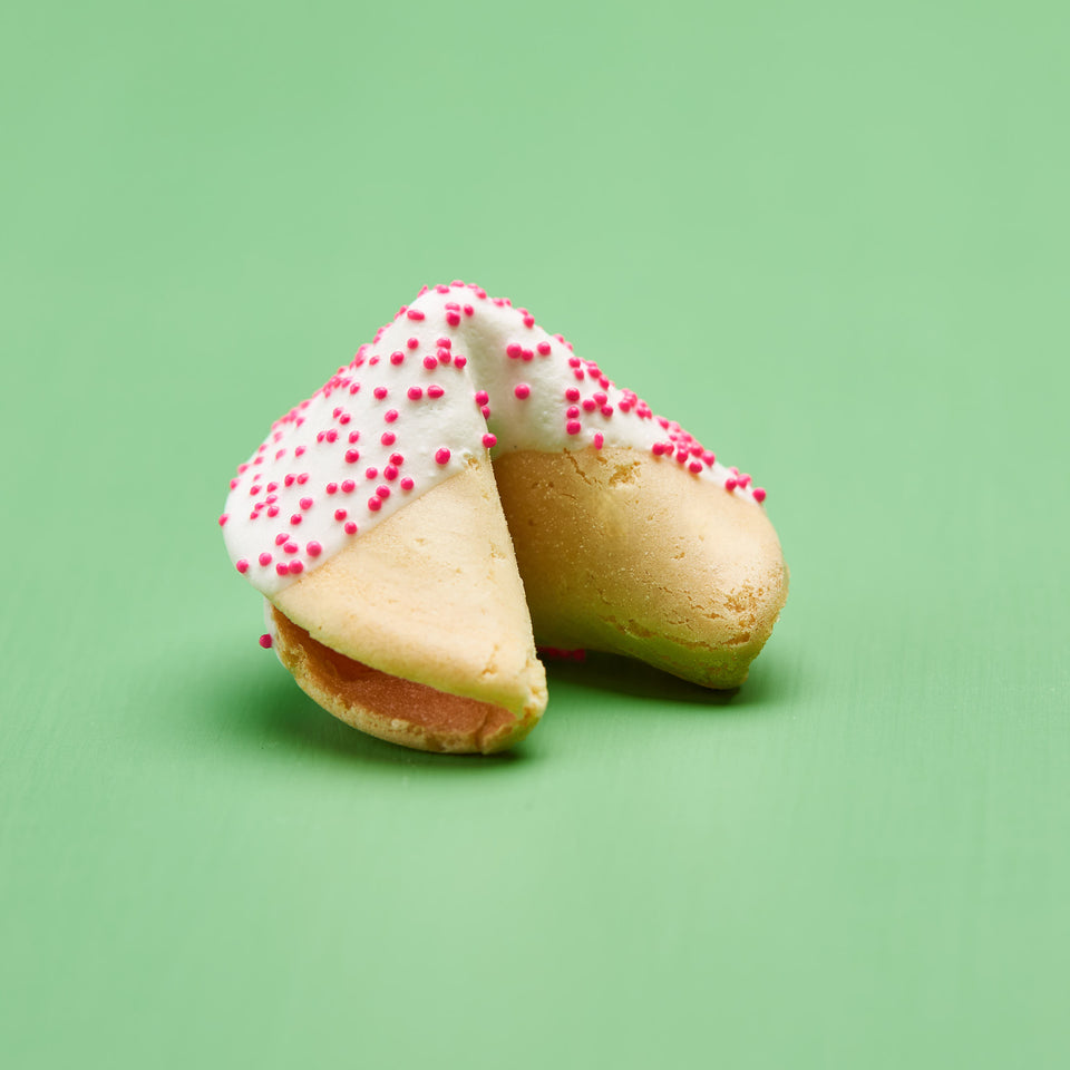 Classic White Chocolate with Pink Dots