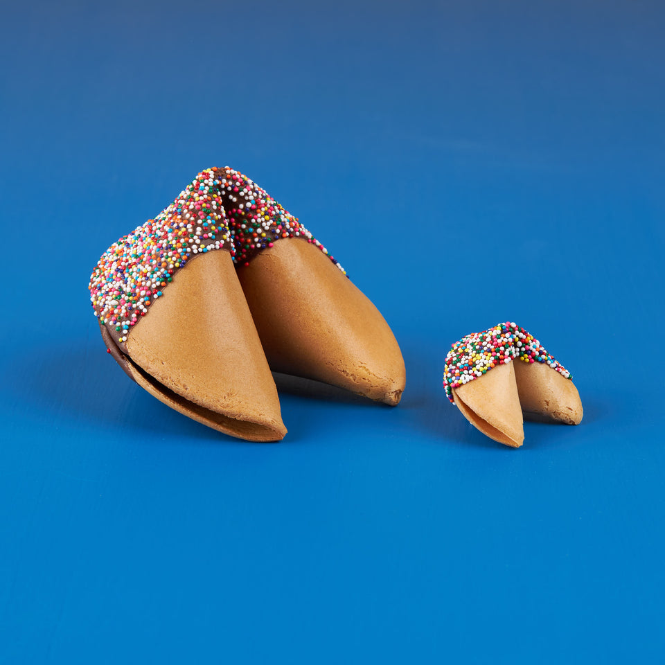 Giant Dark Chocolate with Multi-Color Dots