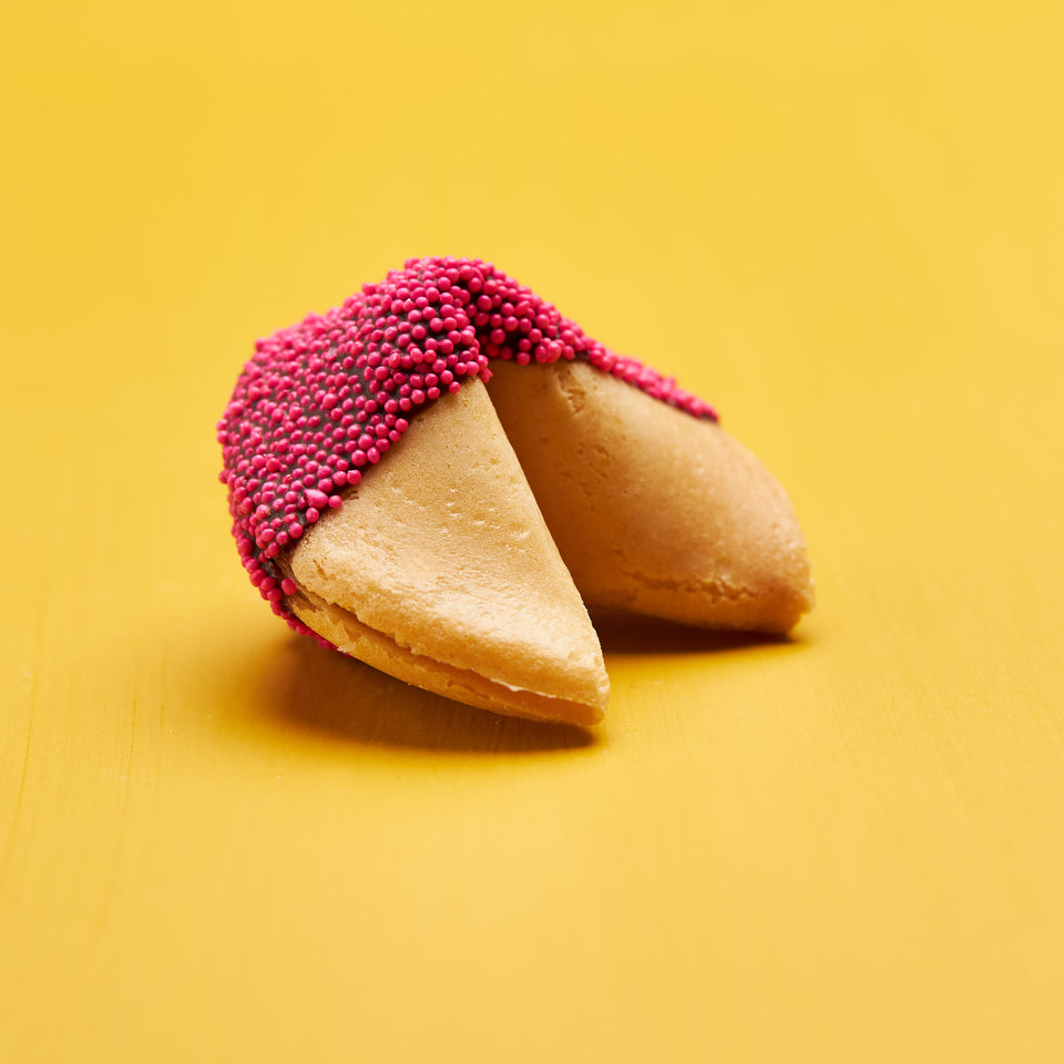 Classic Dark Chocolate with Pink Dots