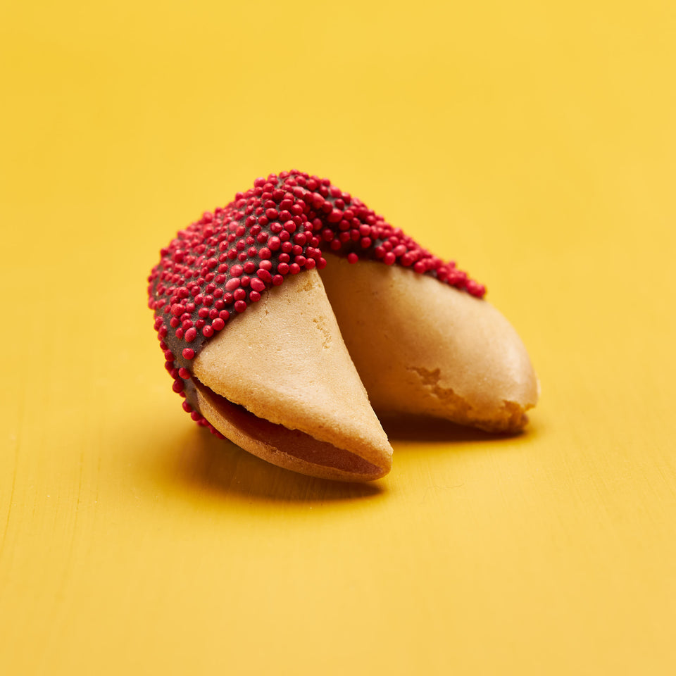 Classic Dark Chocolate with Red Dots
