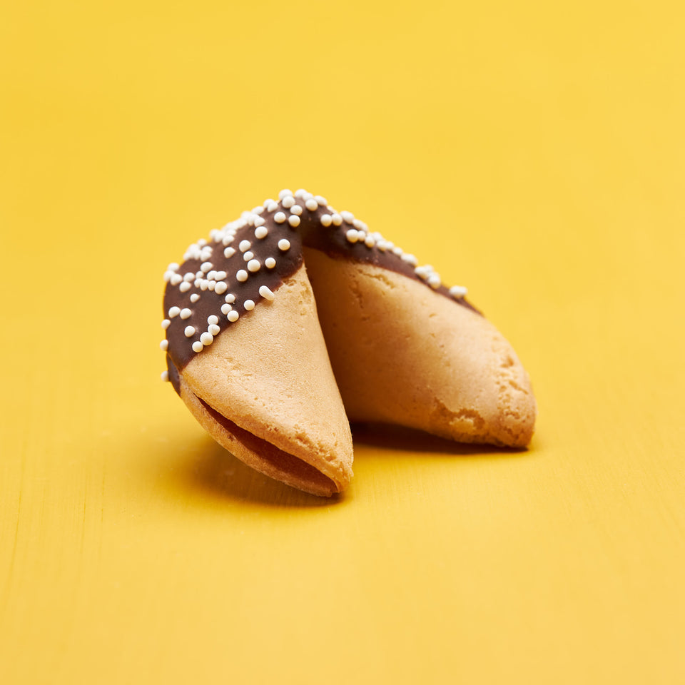Classic Dark Chocolate with White Dots