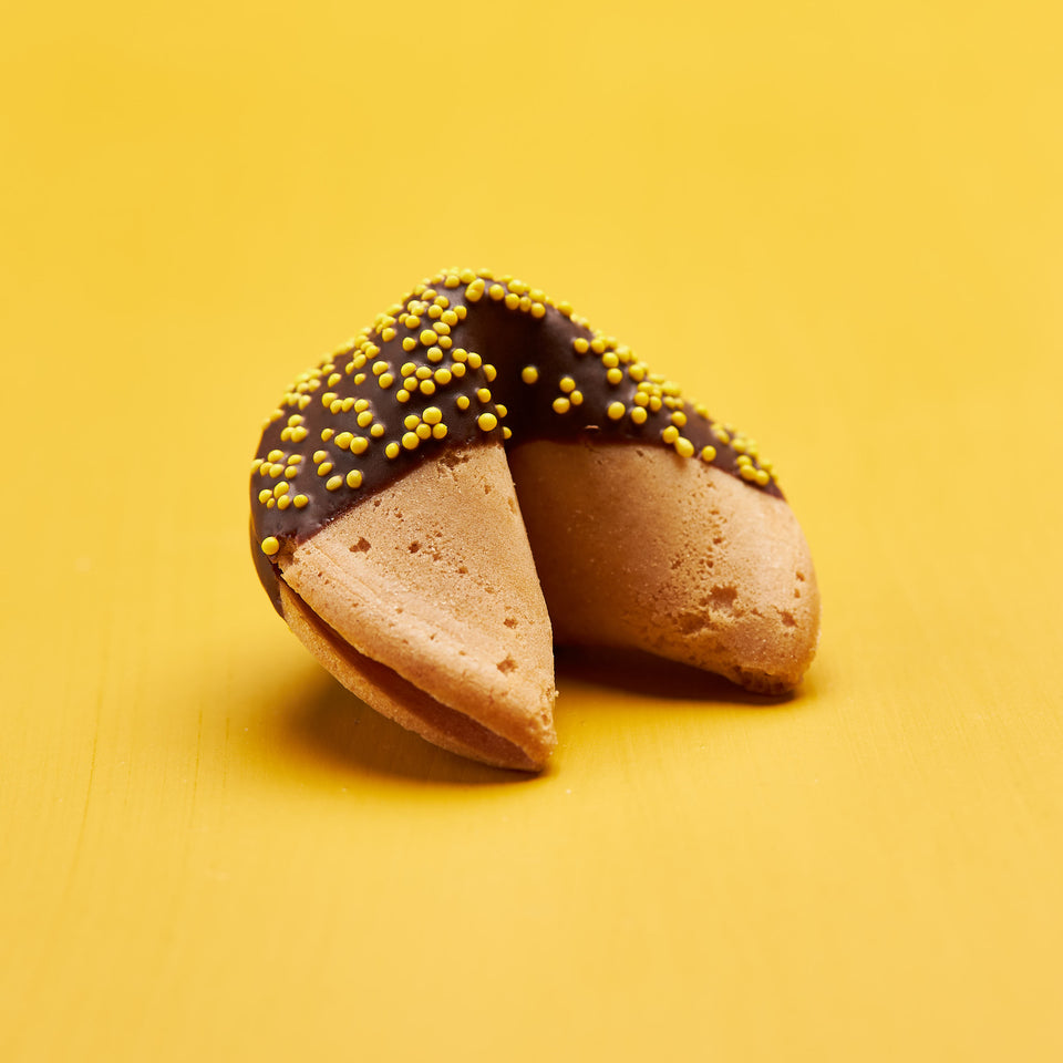 Classic Dark Chocolate with Yellow Dots