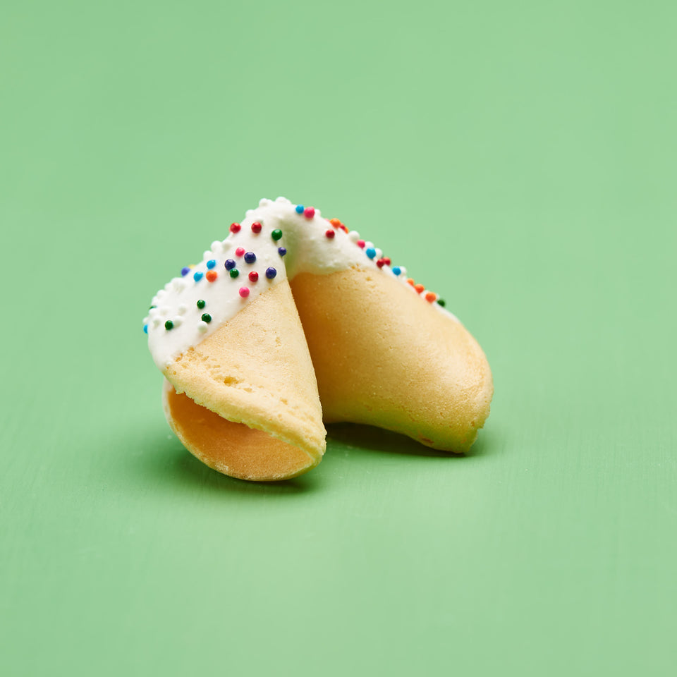 Classic White Chocolate with Multi-Color Dots