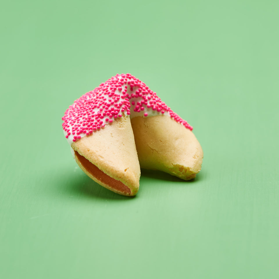 Classic White Chocolate with Pink Dots