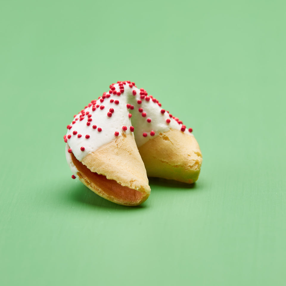 Classic White Chocolate with Red Dots