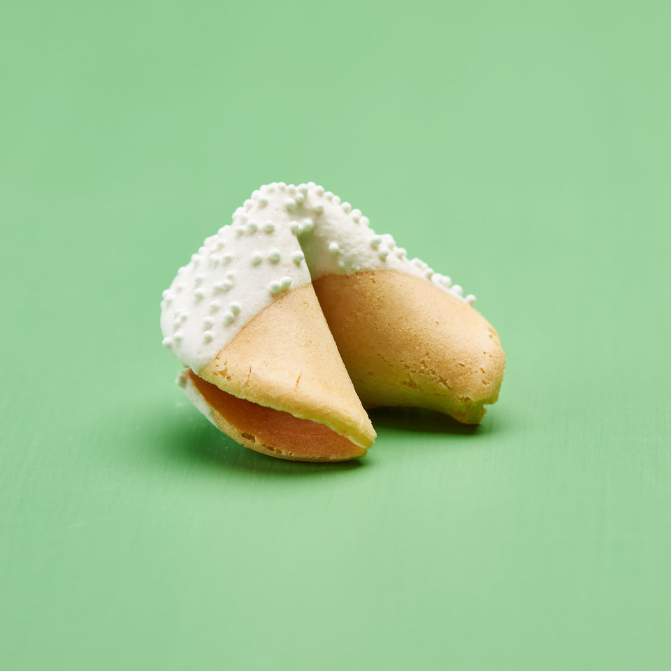 Classic White Chocolate with White Dots